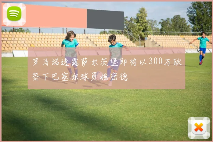 罗马诺透露萨尔茨堡即将以300万欧签下巴塞尔球员施密德